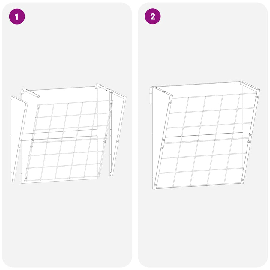 Hangend Hooi Feeder Olijf Groen 61 x 33 x 66 cm