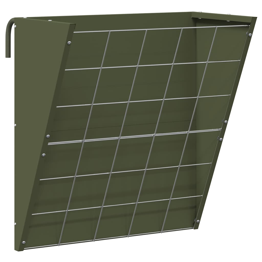 Hangend Hooi Feeder Olijf Groen 61 x 33 x 66 cm