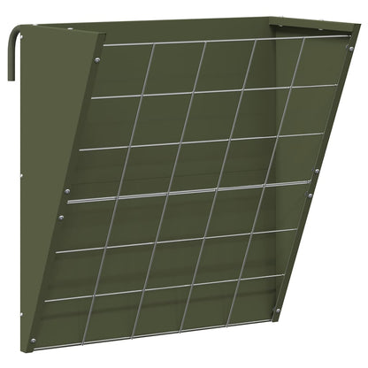 Hangend Hooi Feeder Olijf Groen 61 x 33 x 66 cm