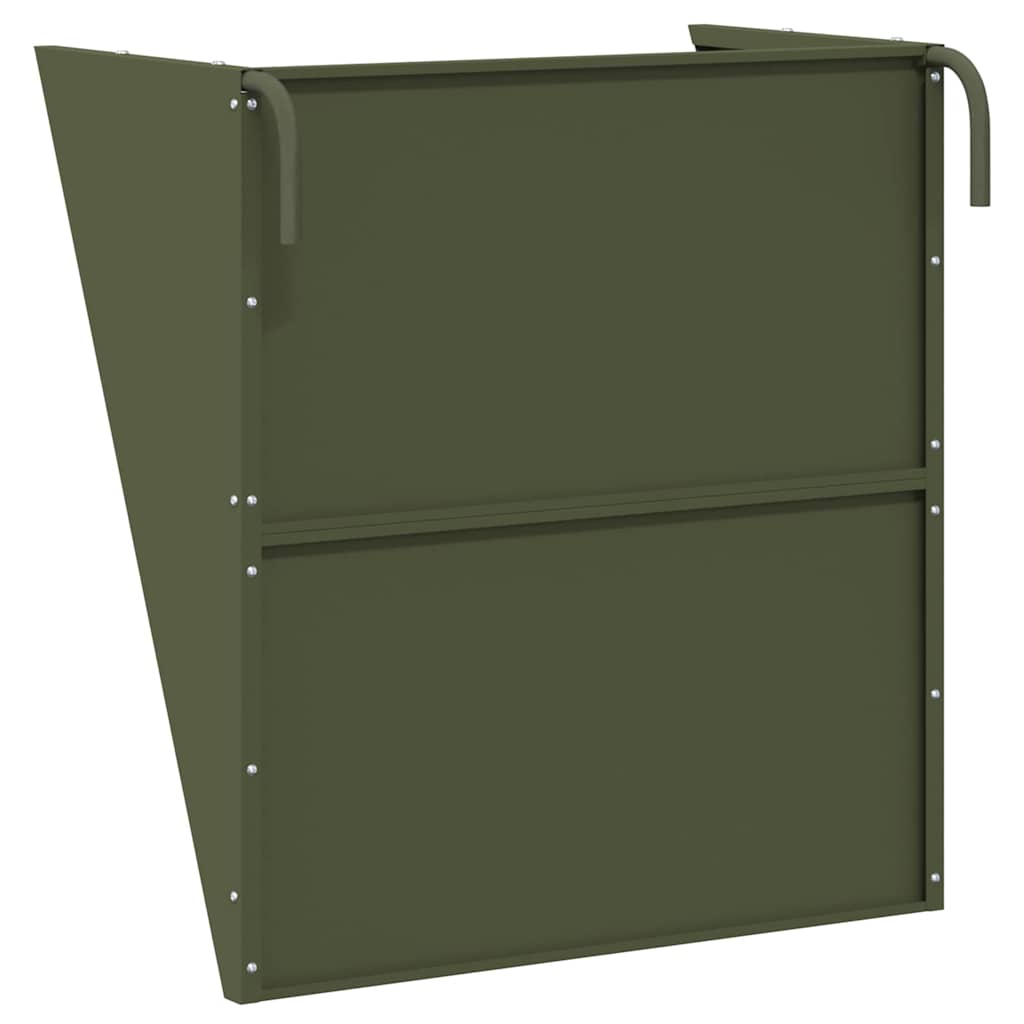 Hangend Hooi Feeder Olijf Groen 61 x 33 x 66 cm