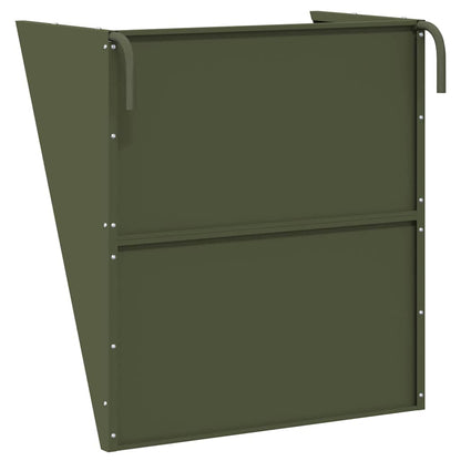 Hangend Hooi Feeder Olijf Groen 61 x 33 x 66 cm