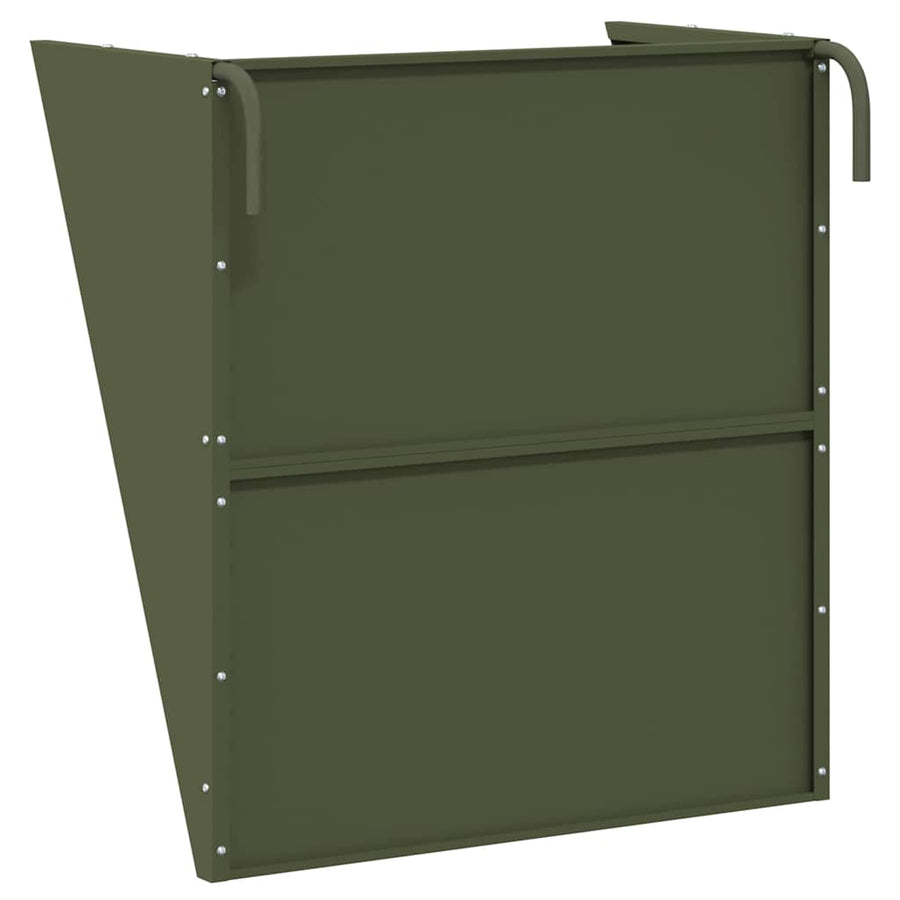 Hangend Hooi Feeder Olijf Groen 61 x 33 x 66 cm