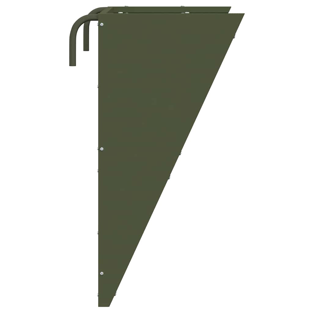 Hangend Hooi Feeder Olijf Groen 61 x 33 x 66 cm