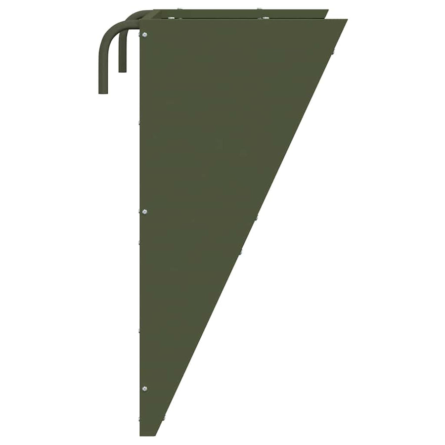 Hangend Hooi Feeder Olijf Groen 61 x 33 x 66 cm