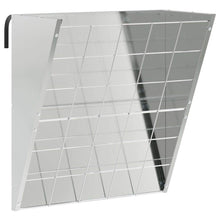Hangend Hooi Feeder Zilver 61 x 33 x 66 cm Gegalvaniseerd staal