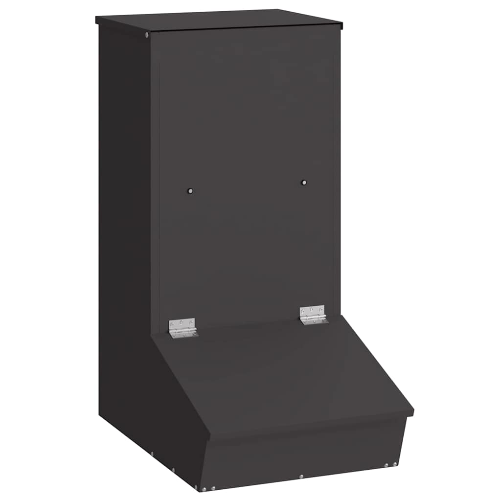 Varkensvoeder Zwart 55 x 51 x 91.5 cm Koudgewalst Staal