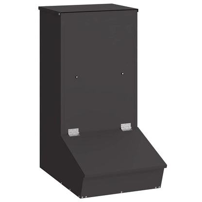 Varkensvoeder Zwart 55 x 51 x 91.5 cm Koudgewalst Staal