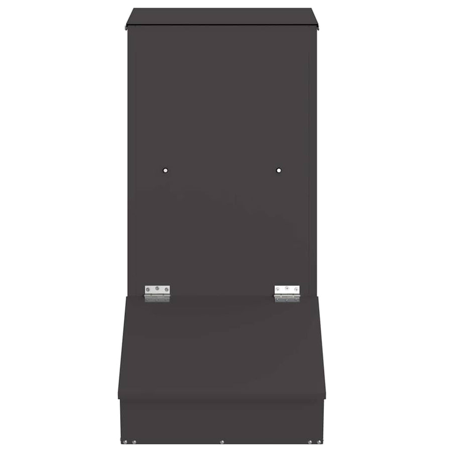 Varkensvoeder Zwart 55 x 51 x 91.5 cm Koudgewalst Staal