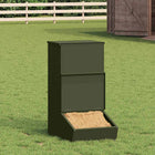 Hog Feeder Olive Green 55 x 38 x 76 cm Cold-rolled Steel