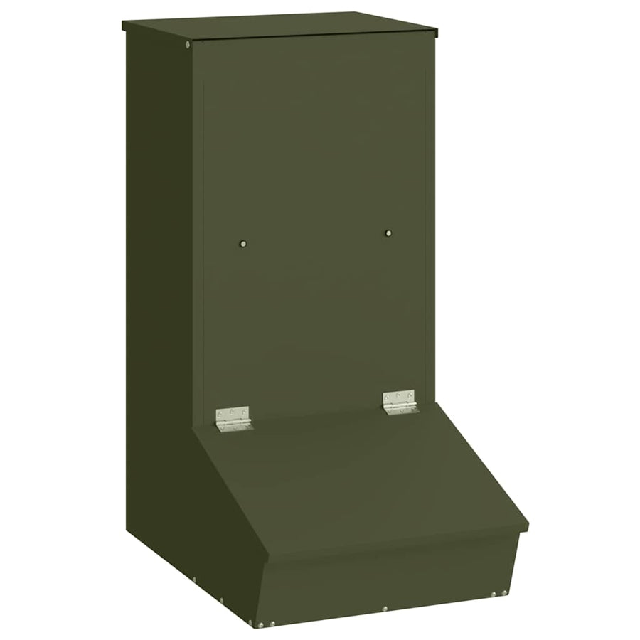 Varkensvoeder Olijf Groen 55 x 51 x 91.5 cm Koudgewalst Staal