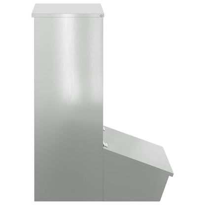 Varkensvoeder Zilver 55 x 51 x 91.5 cm Gegalvaniseerd staal