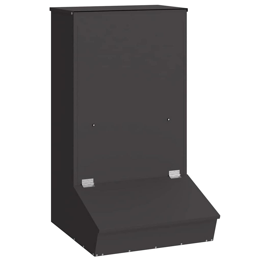 Varkensvoeder Zwart 55 x 51 x 91.5 cm Koudgewalst Staal