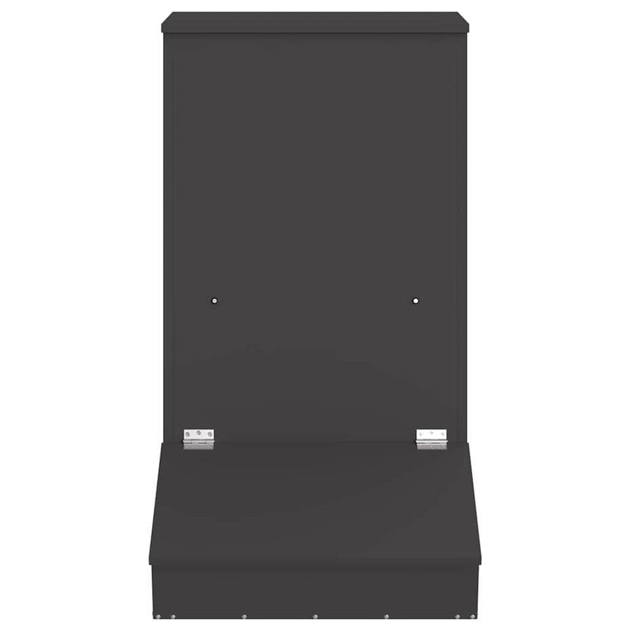 Varkensvoeder Zwart 55 x 51 x 91.5 cm Koudgewalst Staal