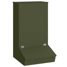 Varkensvoeder Olijf Groen 55 x 51 x 91.5 cm Koudgewalst Staal