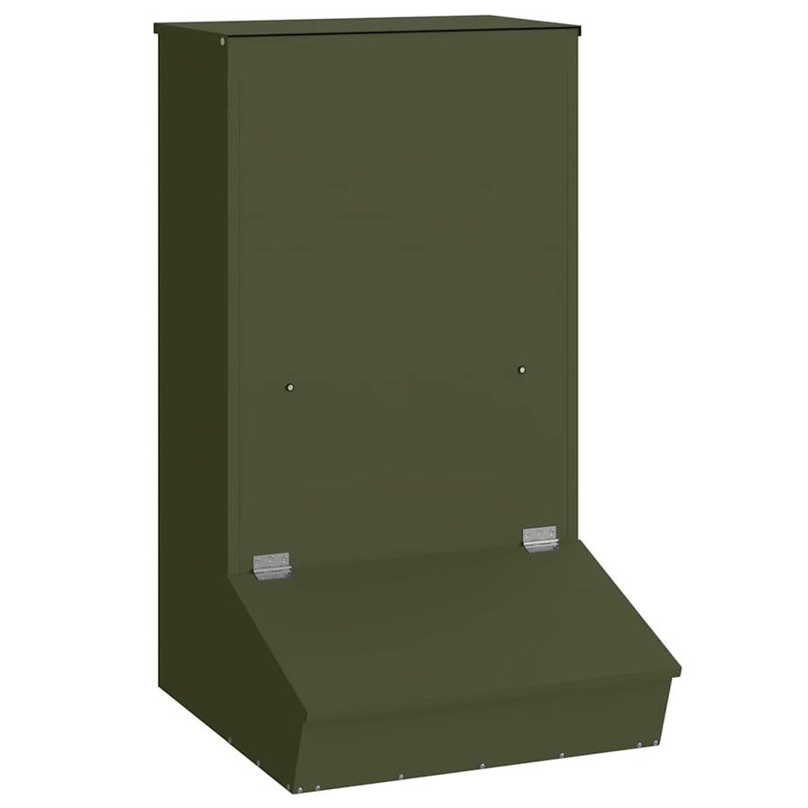 Varkensvoeder Olijf Groen 55 x 51 x 91.5 cm Koudgewalst Staal