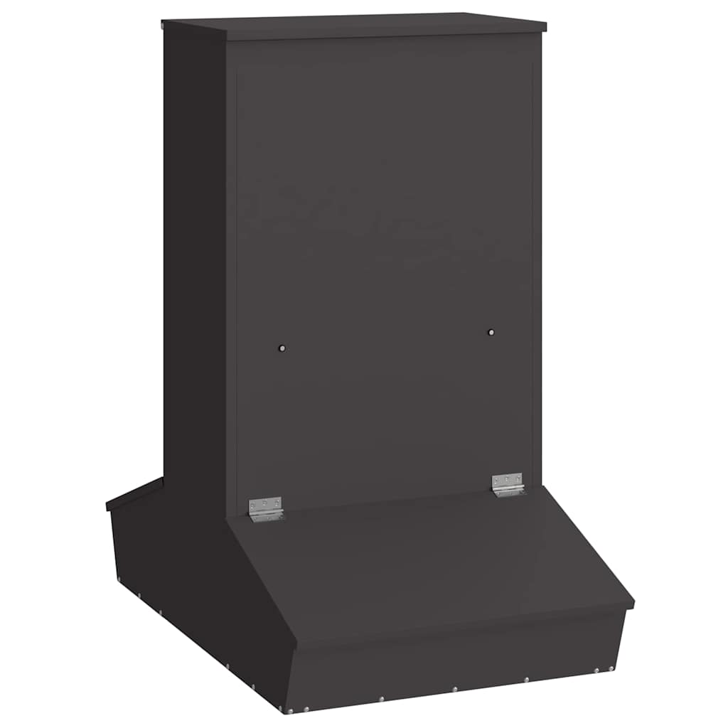 Varkensvoeder Zwart 55 x 51 x 91.5 cm Koudgewalst Staal