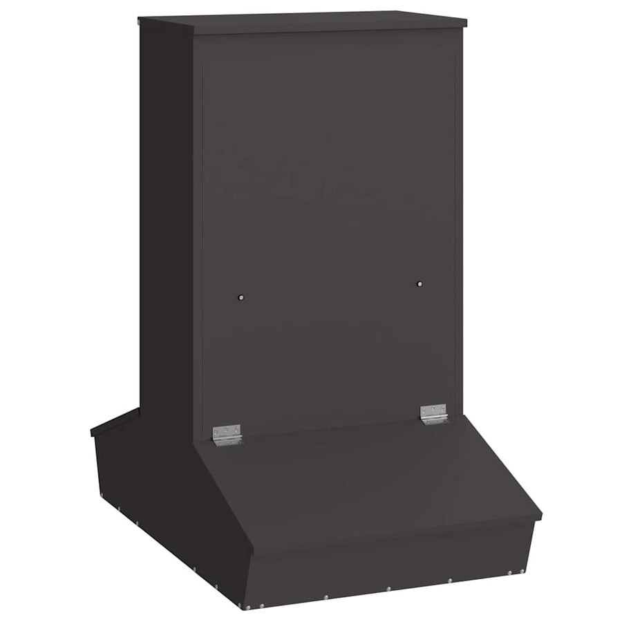 Varkensvoeder Zwart 55 x 51 x 91.5 cm Koudgewalst Staal