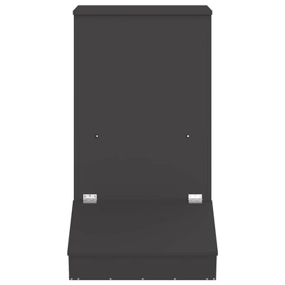 Varkensvoeder Zwart 55 x 51 x 91.5 cm Koudgewalst Staal