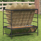 Livestock Feeder Silver 100 x 60 x 90 cm Galvanized steel