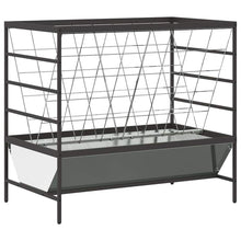 Vee voeder Zilver 100 x 60 x 90 cm Gegalvaniseerd staal