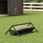 Cattle Feeder Olive Green 111 x 76 x 38 cm