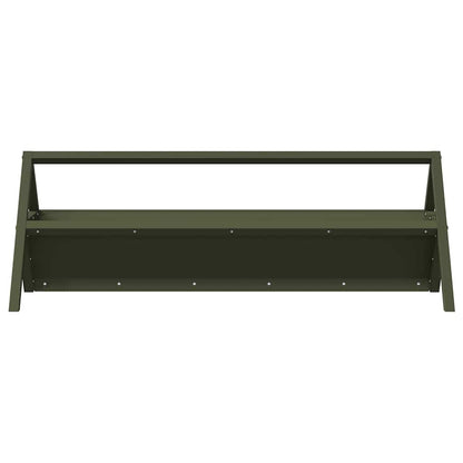 Voederbak voor vee Olijf Groen 111 x 76 x 38 cm
