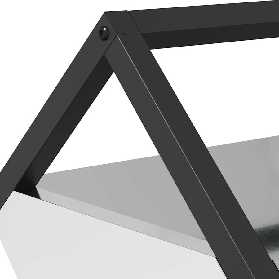 Voederbak voor vee Zilver 111 x 76 x 38 cm Gegalvaniseerd staal