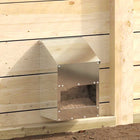 Chicken Feeder Silver 21 x 16 x 33 cm Galvanized steel