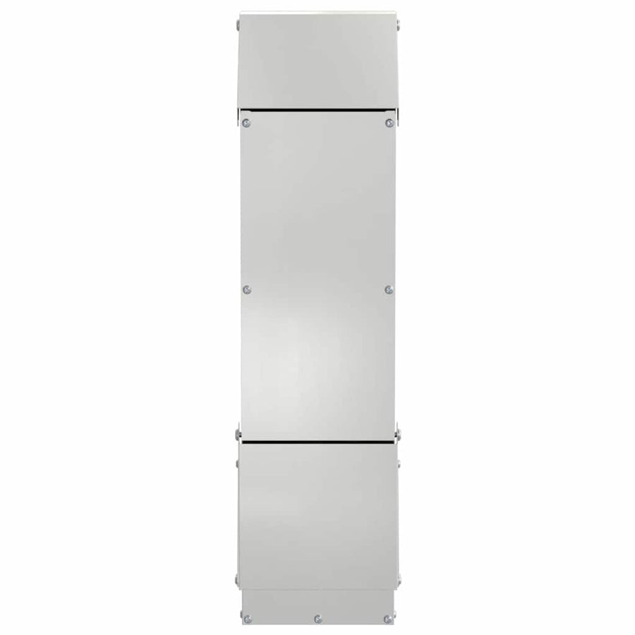 Kip voerbak Zilver 13 x 12 x 51 cm Gegalvaniseerd staal
