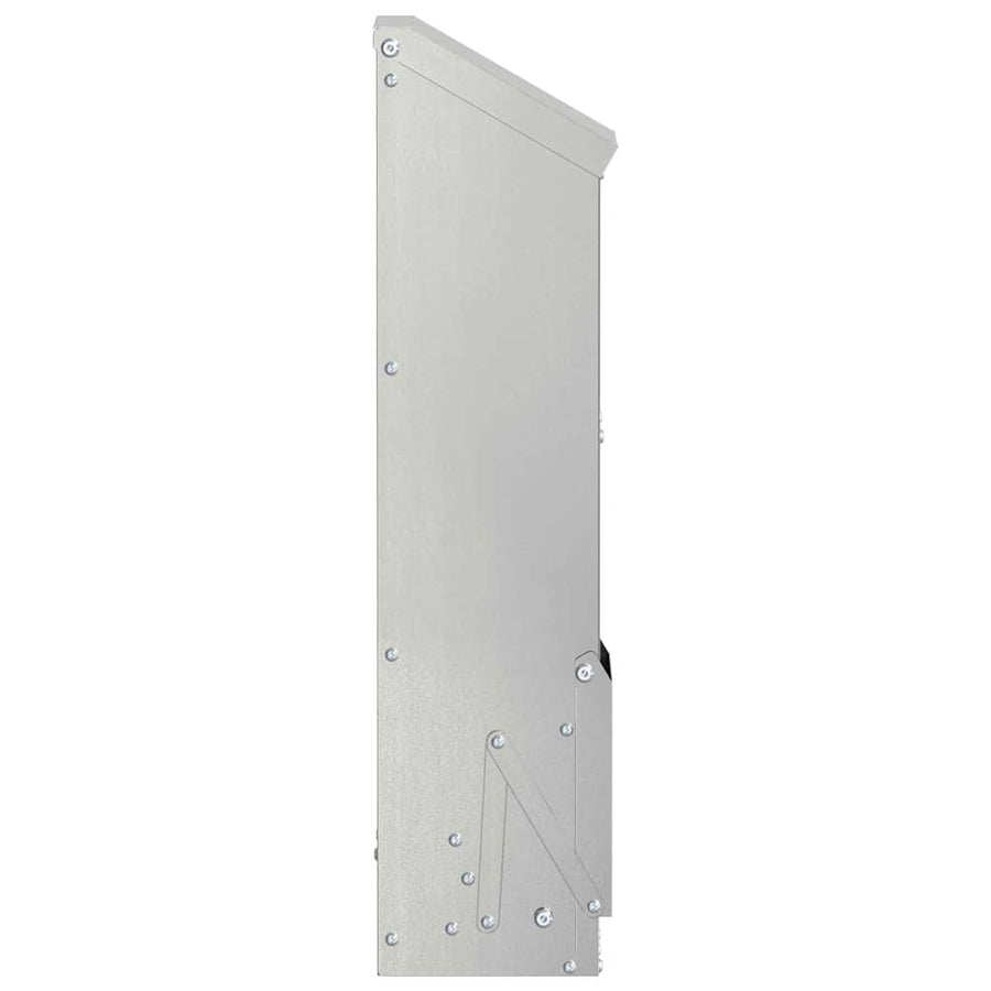 Kip voerbak Zilver 13 x 12 x 51 cm Gegalvaniseerd staal