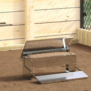 Kippen treadle voeder 48,5x39,5x19 cm gegalvaniseerd staal
