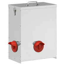 Kip voerbak Zilver 32,5 x 20,5 x 43 cm Gegalvaniseerd staal