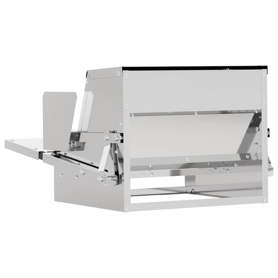 Kippen Treadle Voeder Zilver 50 x 40 x 29 cm