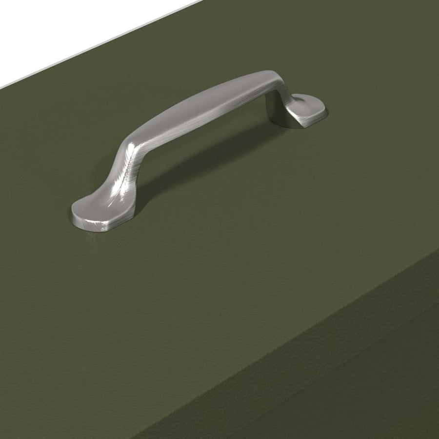 Kip voerbak 2 pcs Olijf Groen 41,5 x 20,5 x 33 cm