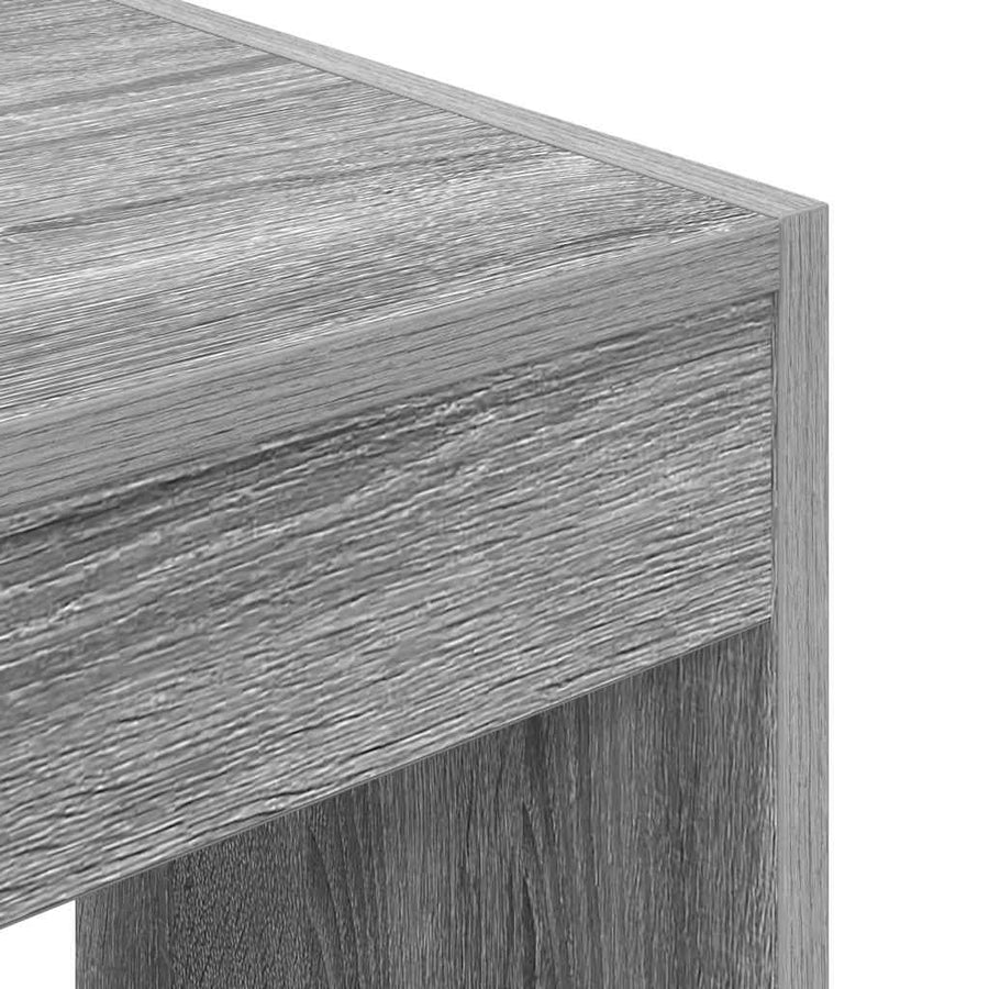 Boekenkast met plank Anders Grijs sonoma 80 x 30 x 198 cm Bewerkt hout