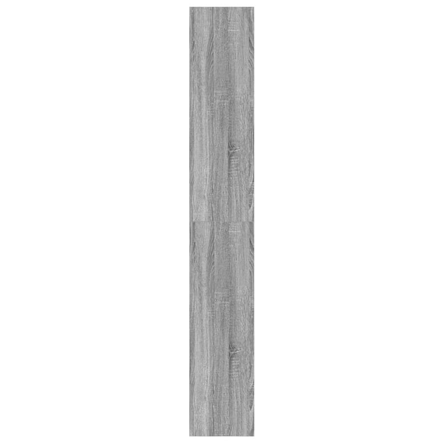 Boekenkast met plank Anders Grijs sonoma 80 x 30 x 198 cm Bewerkt hout