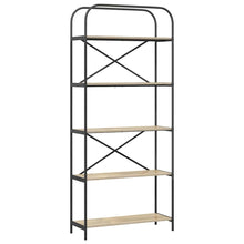 Boekenkast Sonoma eiken 80 x 30 x 183 cm Bewerkt hout