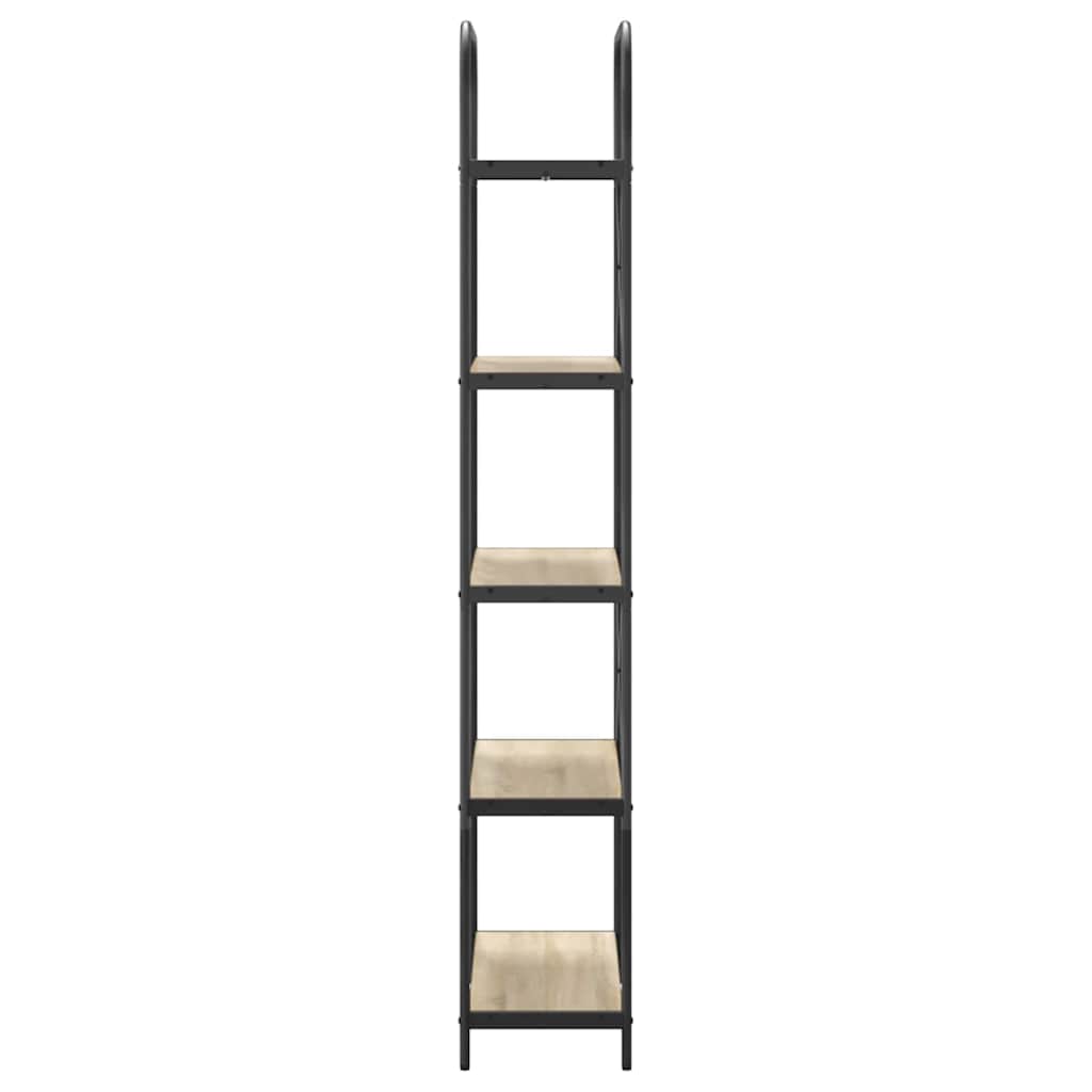 Boekenkast Sonoma eiken 80 x 30 x 183 cm Bewerkt hout
