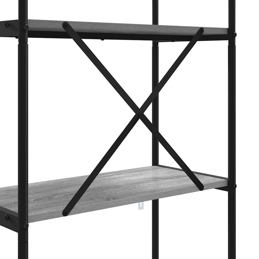 Boekenkast Grijs sonoma 80 x 30 x 183 cm Bewerkt hout