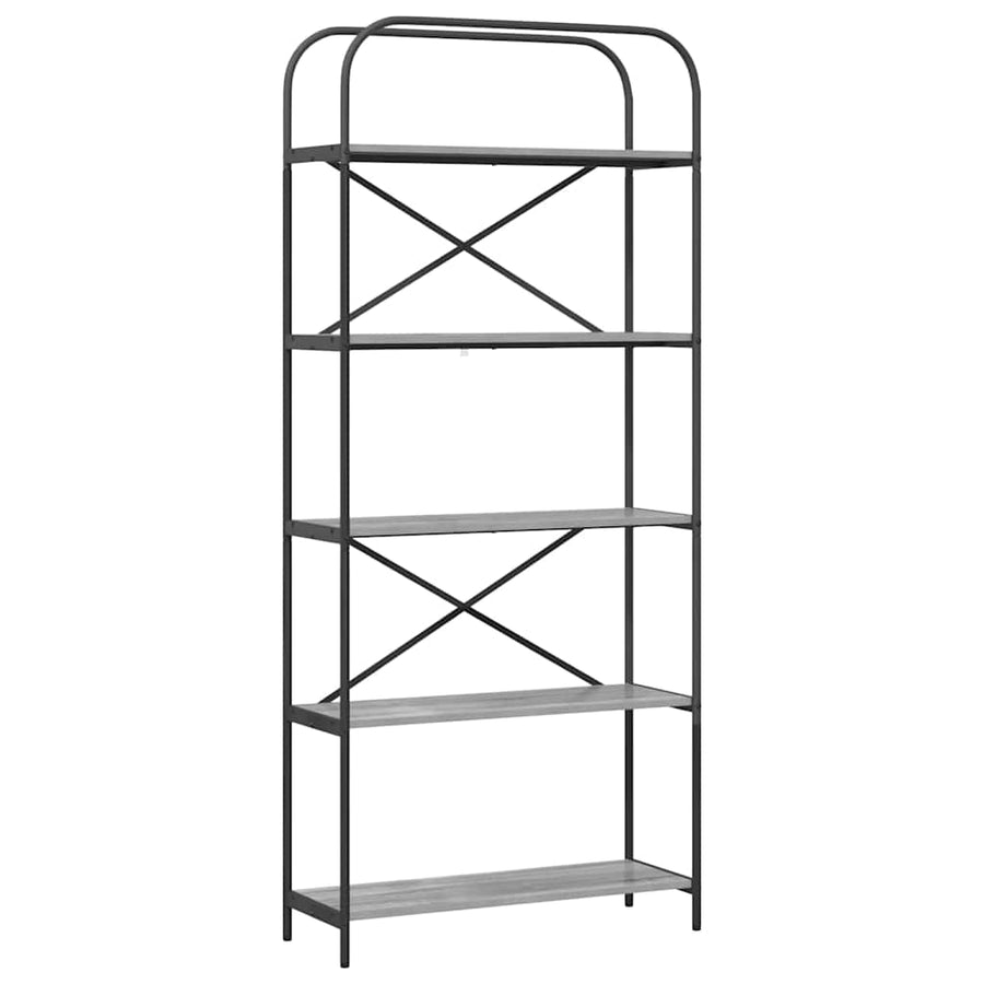 Boekenkast Grijs sonoma 80 x 30 x 183 cm Bewerkt hout