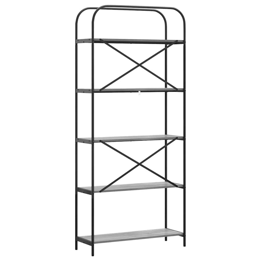 Boekenkast Grijs sonoma 80 x 30 x 183 cm Bewerkt hout