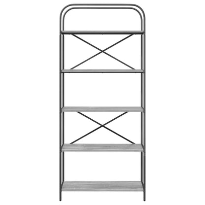 Boekenkast Grijs sonoma 80 x 30 x 183 cm Bewerkt hout