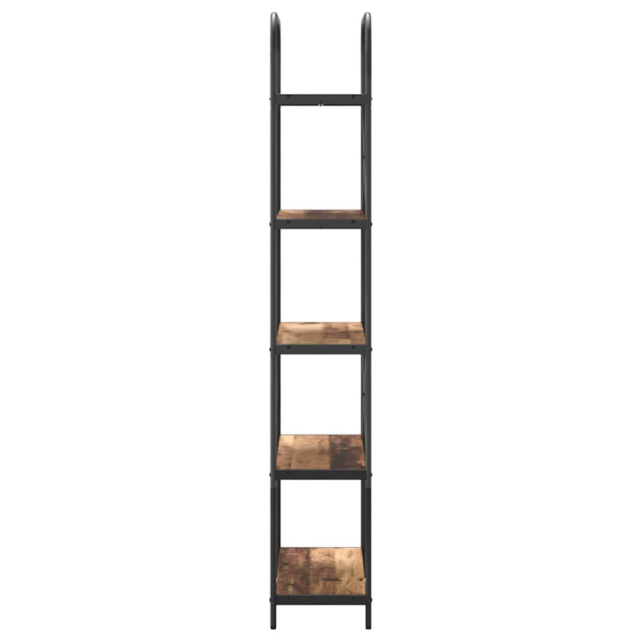 Boekenkast Oud hout 80 x 30 x 183 cm Bewerkt hout