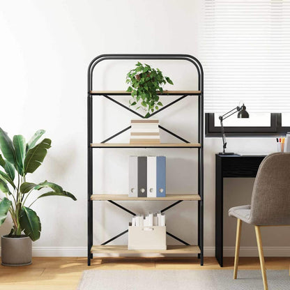Boekenkast Sonoma Eiken 80 x 30 x 146 cm Bewerkt hout