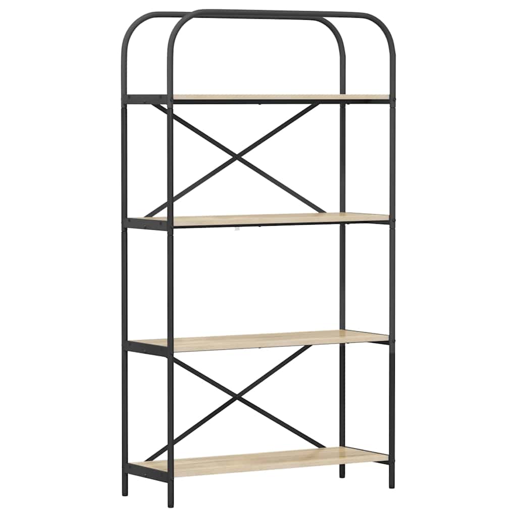 Boekenkast Sonoma Eiken 80 x 30 x 146 cm Bewerkt hout