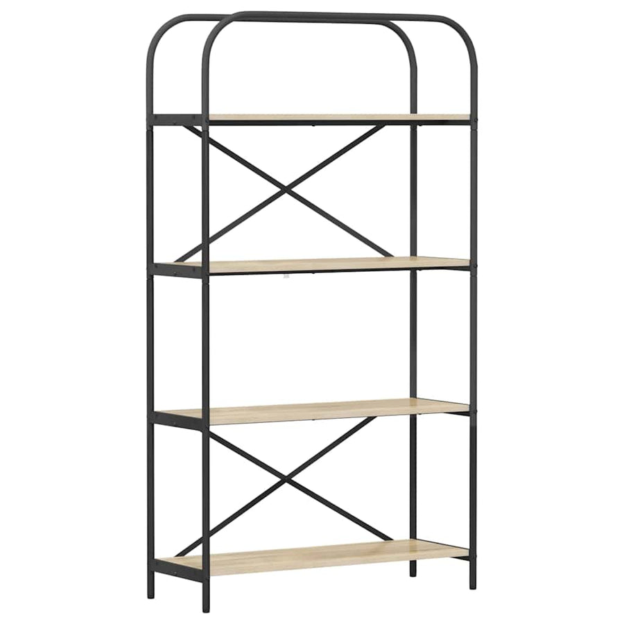 Boekenkast Sonoma Eiken 80 x 30 x 146 cm Bewerkt hout