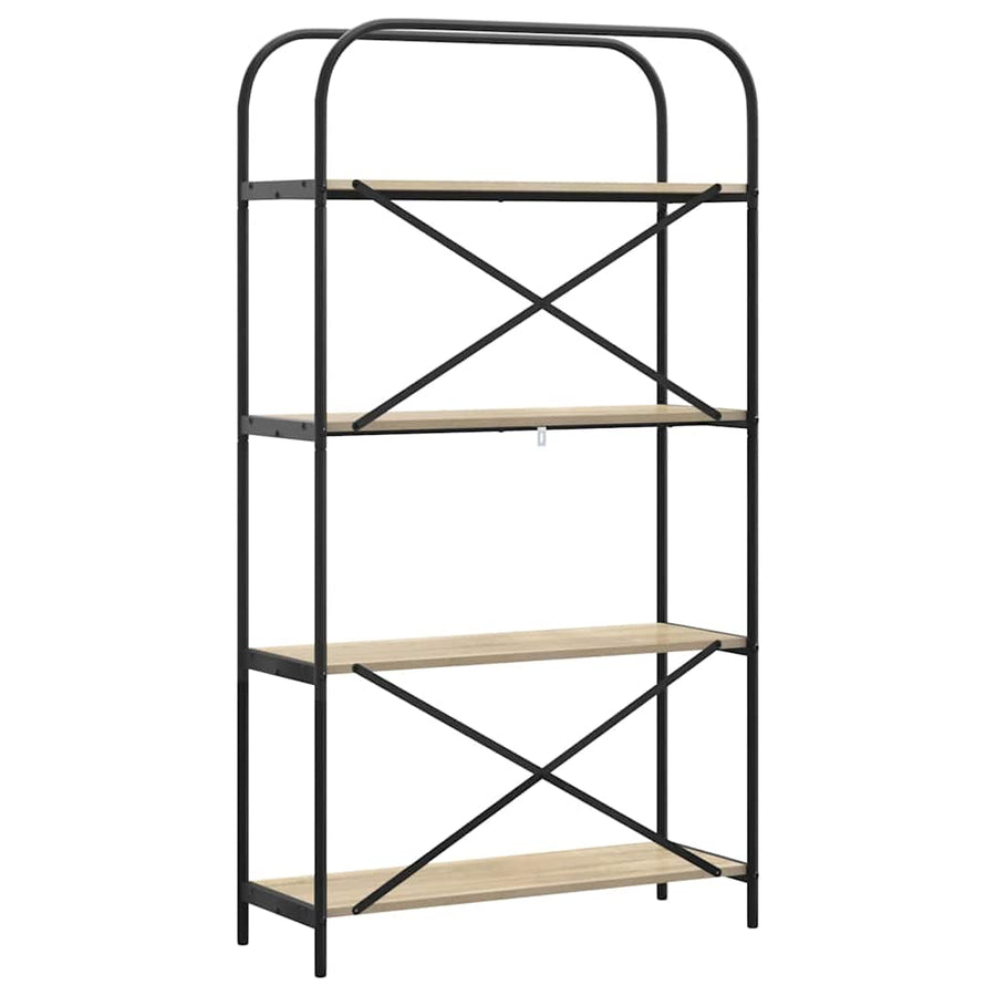 Boekenkast Sonoma Eiken 80 x 30 x 146 cm Bewerkt hout