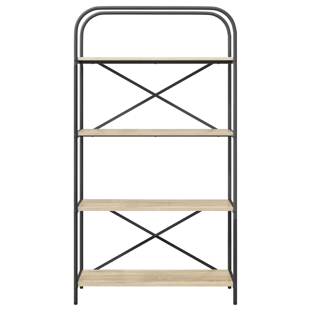 Boekenkast Sonoma Eiken 80 x 30 x 146 cm Bewerkt hout