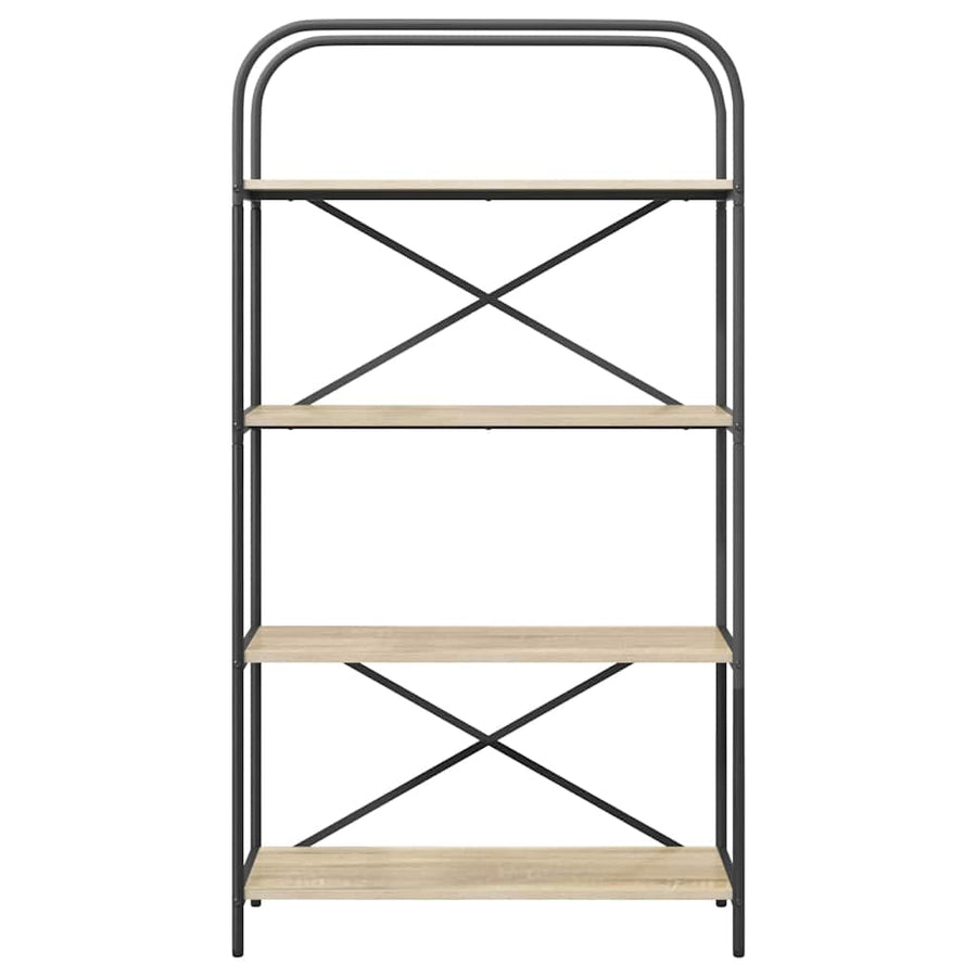 Boekenkast Sonoma Eiken 80 x 30 x 146 cm Bewerkt hout
