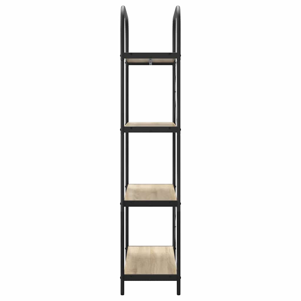 Boekenkast Sonoma Eiken 80 x 30 x 146 cm Bewerkt hout